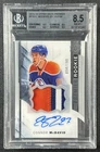 CONNOR MCDAVID BGS 8.5 2015-16 UPPER DECK PREMIER #115 ROOKIE PATCH AUTO 94/199