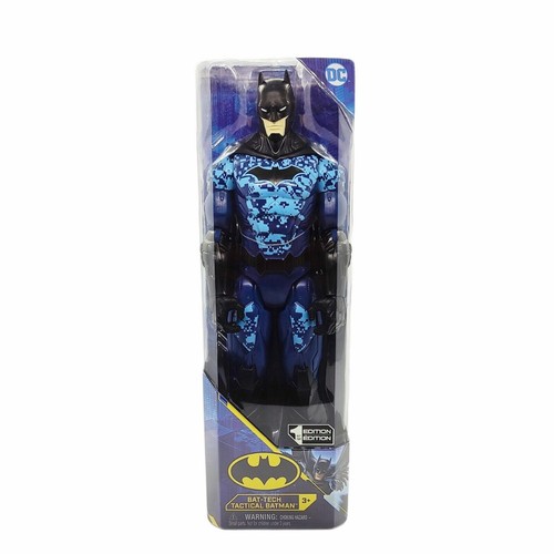 Set of 4 DC Spin Master Tactical Batman The Riddler Cyborg & Nightwing Figures - Picture 4 of 9