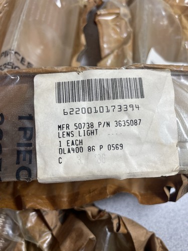 NOS Genuine Mopar 1972-76 79-80 Dodge Pickup Truck Parking Light Lens Clear - Picture 3 of 8