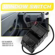 Left Car Door Window Switch Control For 2017-20 Tesla Model 3 M3 1081037-01-D