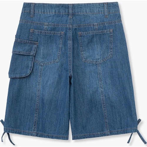 Truce Kids' Cotton Denim Utility Bermuda ShortsSize:10 - Picture 2 of 7