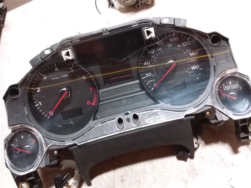 Speedometer Cluster MPH Without Adaptive Cruise Fits 03-04 AUDI A8 343837 - Image 2 of 4