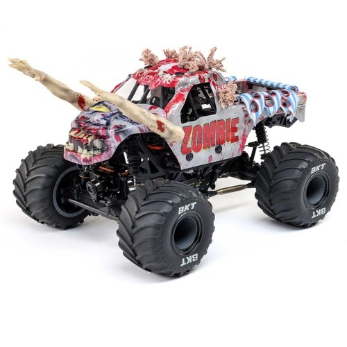Losi Mini LMT Zombie 1/18 4x4 Monster Jam Truck RTR, LOS01026T4 - Picture 1 of 11