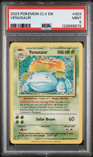 2023 #003 VENUSAUR PSA 9
