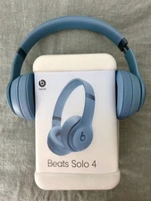 Beats Solo 4 Wireless On-Ear Headphones/ Great Gift / Slate Blue OPEN BOX