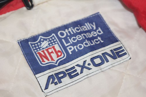 Giacca Vintage Apex One San Francisco 49ers Full Zip XL NFL Football Pro Line - Foto 12 di 15