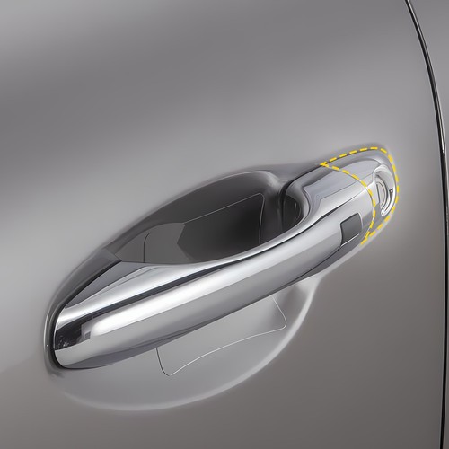 For 2016-2020 Kia Sorento Front Left Driver Door Handle Key Cap Cover Chrome J - Picture 35 of 43