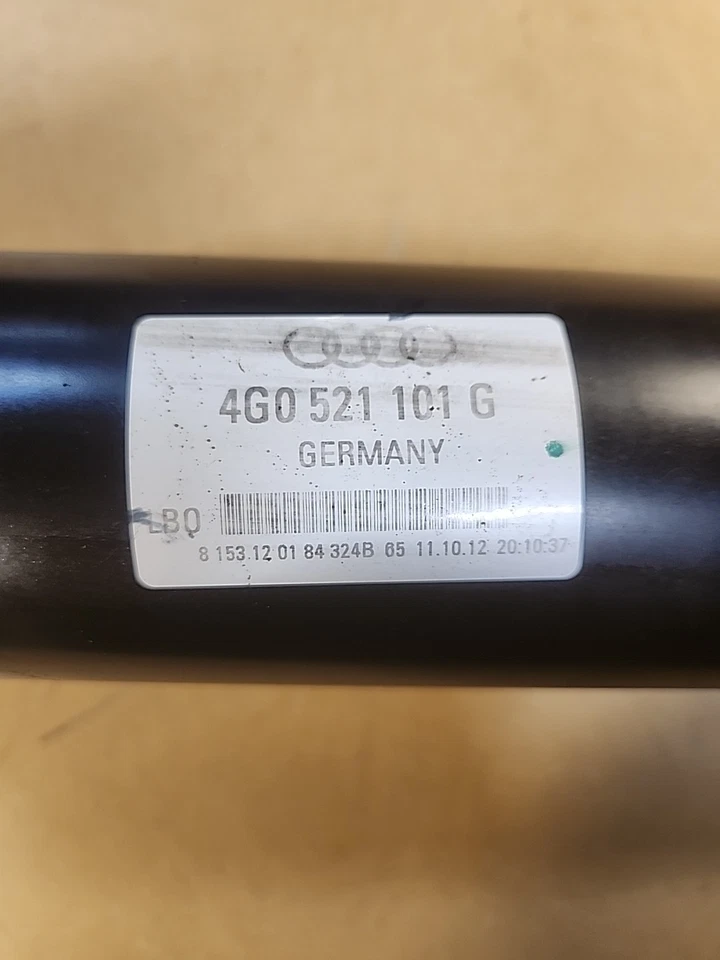 2013 Audi A6 (C7) Quattro 3.0L 3.0t 67k миль приводной вал OEM 4G0521101G - Изображение 4 из 4