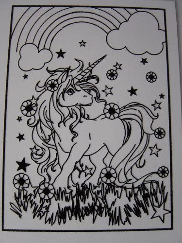 Samt Malkarten, 8 Kunstbilder JUNGE oder MÄDCHEN mit 16 Faser-/Filzstiften - Bild 8 von 22