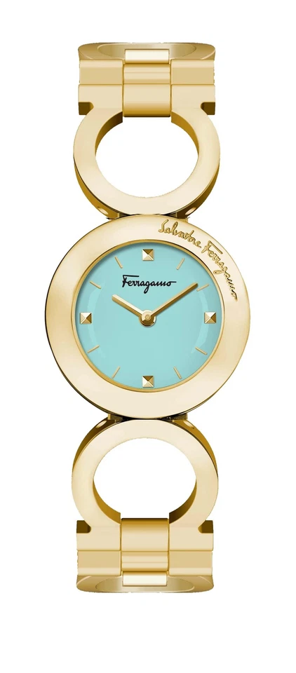 Reloj de cuarzo Ferragamo Gancino 28 mm para mujer SFYA01624