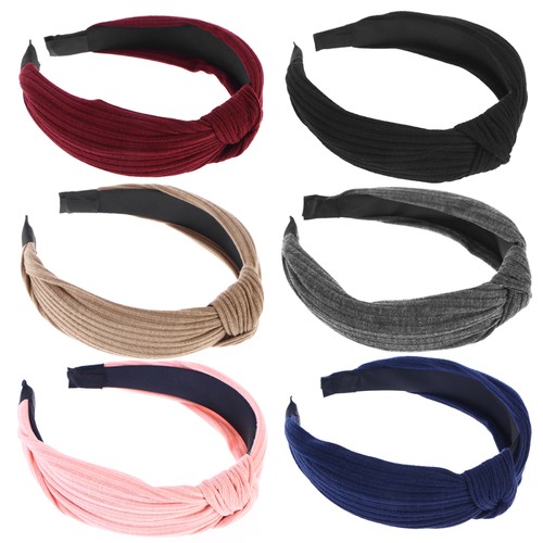 6 Piezas Diadema Atlética Mujer Moda Diademas Miss Hombre Accesorio para Cabello - Imagen 9 de 12
