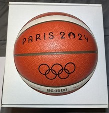 2024 Paris Olympics Mens USA Basketball Team Signed Basketball Curry COA