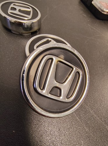 Honda CR-V CRV OEM Center Steel Wheel Rim Cap Hub Cover CHROME H F0215 SET OF 4 - Bild 3 von 9