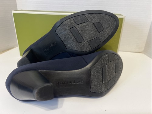 Naturalizer Lightner Damen-Pumps zehenfrei marineblau Größe 7,5 M Blockabsatz neu mit Karton - Bild 9 von 12