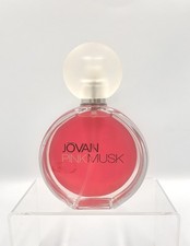 Vintage Jovan PINK Musk 1.7 oz Cologne Spray Perfume HTF Discontinued