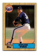 Nolan Ryan 1987 Topps #757 HOF Houston Astros NM-MINT