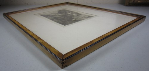 Antike Radierung um 1940 A. Edward Horton Petergate, England & York Minster - Bild 10 von 10