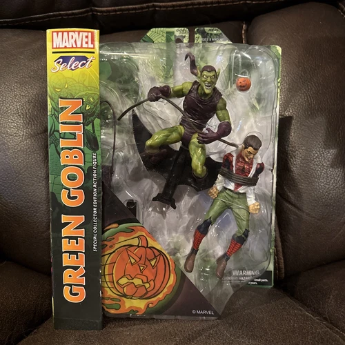 Marvel Select Duende Verde Con Peter Parker - Edición Especial Coleccionista
