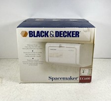 Black and Decker SpaceMaker Hideaway Can Opener EC600 New Old Stock