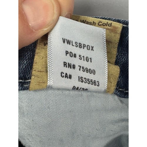 Big Star Women's Low Rise Liv Slim Bootcut Blue Denim Jeans - Sz 25XL (28x35.5) - Picture 7 of 7