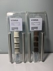 2x IKEA Vinna Cabinet Drawer Handle Pulls 5 1/16” New Sealed Stainless SET Of 2