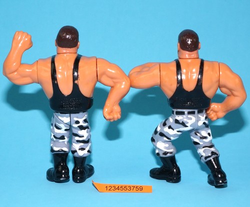 WWF SERIES 2 BUSHWACKERS TAG TEAM 1991 HASBRO WORKS! - Picture 2 of 2
