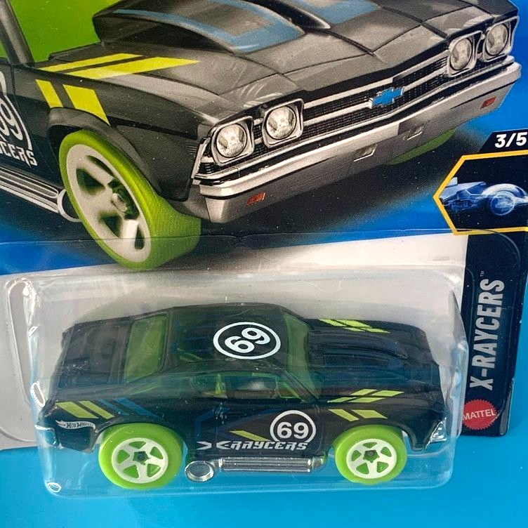 HOT WHEELS 2026 '69 CHEVELLE TRANSPARENT BLACK 53/250 JJJ23 X