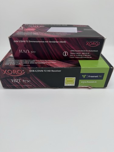 Xoro HRT 8730 KIT DVB-T2 Receiver + Aktive Antenne– Wie Neu - Bild 8 von 9