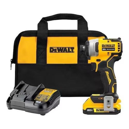DeWalt DCF809D1 ATOMIC 20V MAX Brushless Akku Kompakt 1/4" Schlagschrauber Kit
