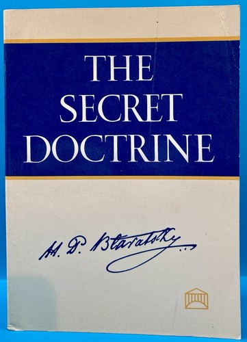 The Secret Doctrine V1 Cosmogenesis V.G Anthropogenesis Blavatsky, SC, GC, 1988 - Picture 1 of 3