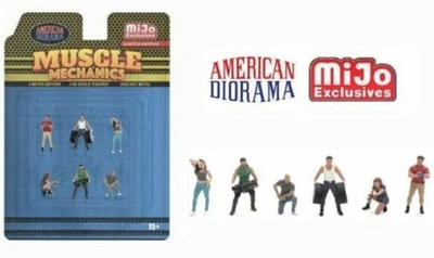 Figuren Set - Muscle Mechanics - - American Diorama 1:64