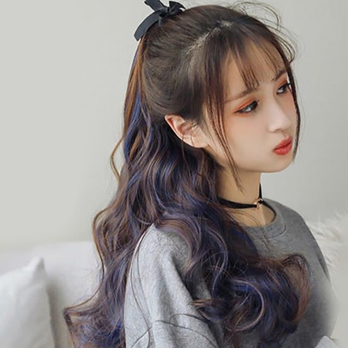  Ponytail Extension Body Wave Women's Hair Pieces Lady Headdress Wrap - Picture 3 of 12