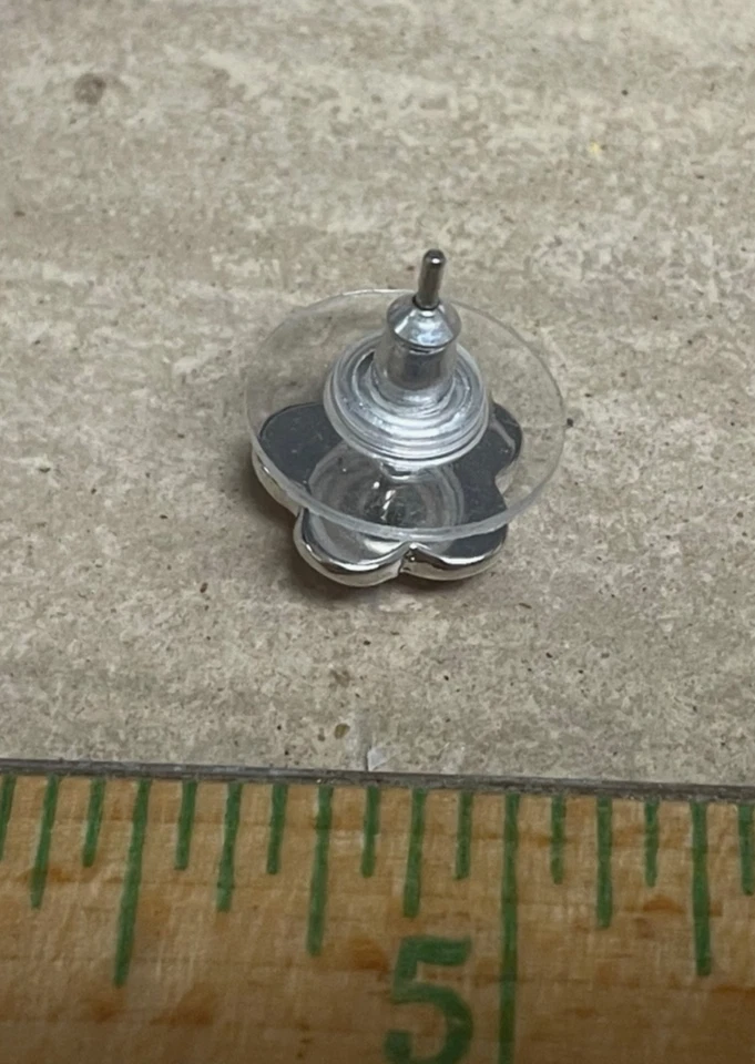 Pendientes LAUREN G ADAMS Flor Rosa Foto 4 de 4