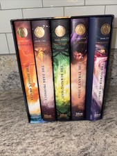 Trials of Apollo, the 5Book Hardcover Boxed Set by Rick Riordan (2020, Hardcover