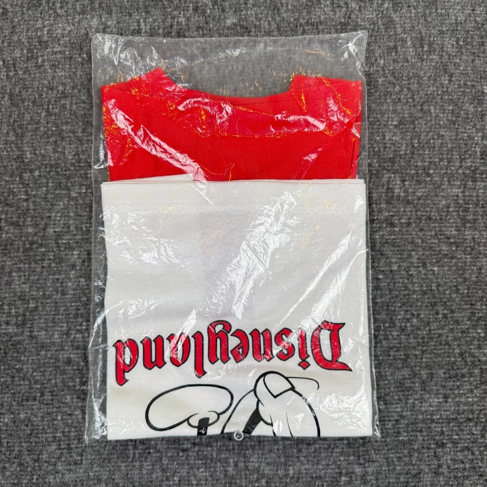 Camiseta Vintage Walt Disney World Timbre Niños Mediana 6-8 Mickey Mouse Sin Stock Foto 3 de 4