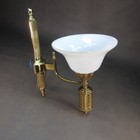 XL Vintage Messing Wandlampe Retro Wandleuchte Antik Flurlampe Vintage Leselampe