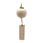 Maruwa Boeki Sebon Marche Wind Chime Turnip Size: Approx. W7.5 D7.5 H36 (Body: A