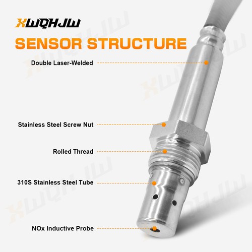 2894939RX NOX Nitrogen Oxide Sensor Outlet New丨For Cummins 5WK96674A 2871978⭐ - Picture 3 of 11