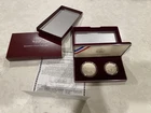 1998 S KENNEDY COLLECTOR'S SET-RFK SILVER DOLLAR & JFK MATTE FINISH HALF DOLLAR