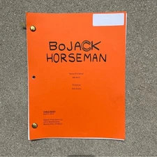 Bojack Horseman Xerox of A Xerox ICONIC Episode Original 2019 Table Draft Script