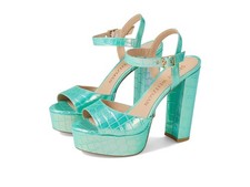 Sz 9 Stuart Weitzman Ryder 95 Platform Sandal Capri Ice 9 B