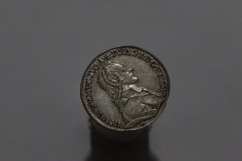 🧭 🇦🇹 Österreich Salzburg SELTEN DUKAT 1782 SILBER B86 #3486 - Bild 3 von 4