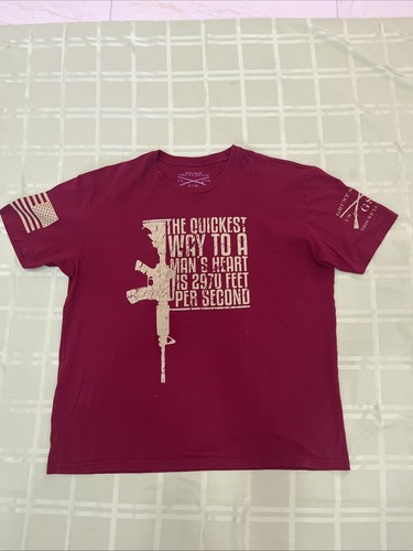 Grunt Style Shirt Erwachsene XXL T-Shirt Grafikdruck Herren Baumwolle - Bild 1 von 9