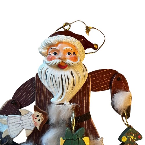 Zugschnur Weihnachtsmann Ornament - Bild 2 von 6