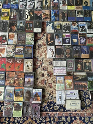 Vtg Lot 425 Cassette Tapes 374 Country 30 Lite Rock 10 Classic 3 Kids 9 Sounds - Picture 14 of 15