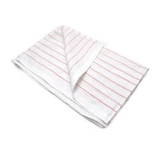 R & R Textile Glass Towel,15x25 In,Striped,PK12 31600 R & R Textile 31600 100%