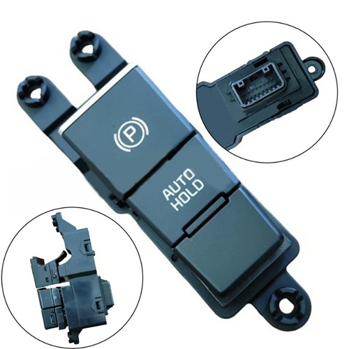 Electronic Parking Brake Switch for Kia Seltos KX3 2020-2021 93300-Q7000 Black - Picture 3 of 5