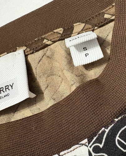Camiseta BURBERRY Pequeña S Marrón - Imagen 9 de 14