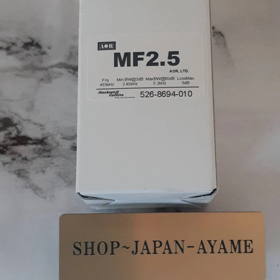 AOR MF-2.5 Collins Mechanical Filter 2.5kHz SSB Ham Radio 526-8694-010 NEW - Image 2 of 4