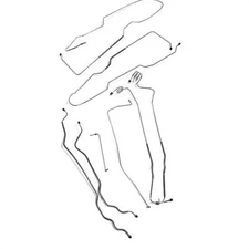 The Stop Shop T1973SBG Complete Brake Lines, 73-80 Fits Chevy/GMC